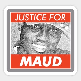 justice for Ahmaud Arbery Sticker